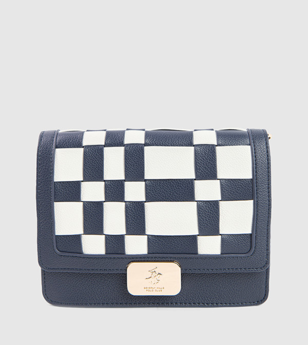 بيفرلي هيلز بولو كلوب  micro-checks - أبيض  Cross Body Bags