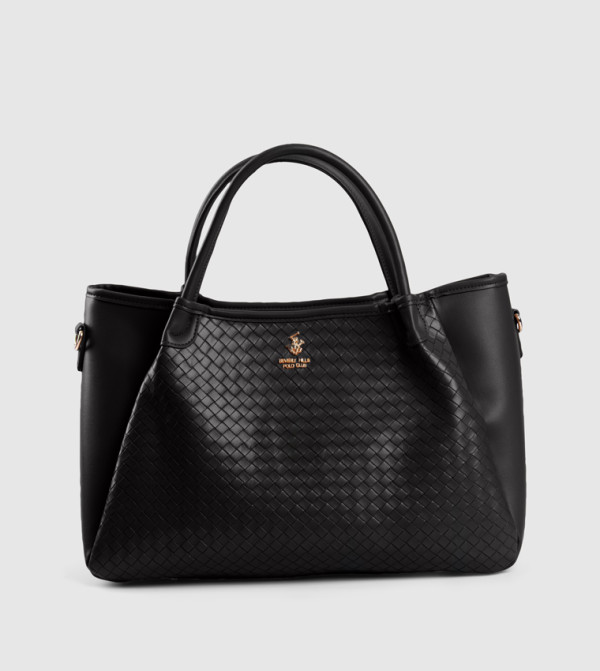 Beverly Hills Polo Club  - Black Tote Bags