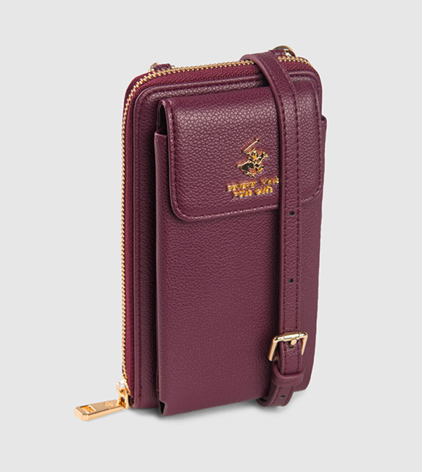 Beverly Hills Polo Club Beverly Hills Polo Club - Maroon Cross Body Bags