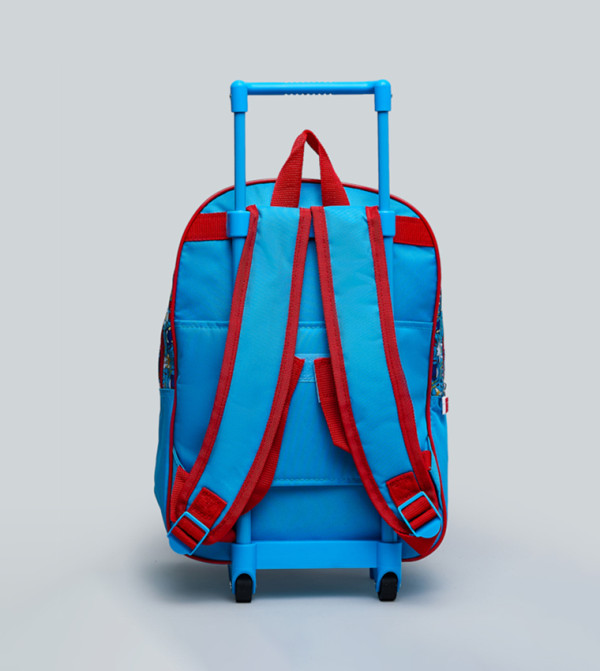 R&B  Trolley Backpack Set - Blue Trolley Backpack Set