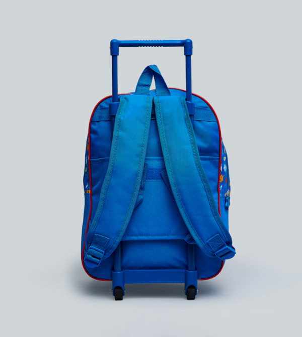 R&B  back-to-school-ready - Blue Trolley Backpack Set