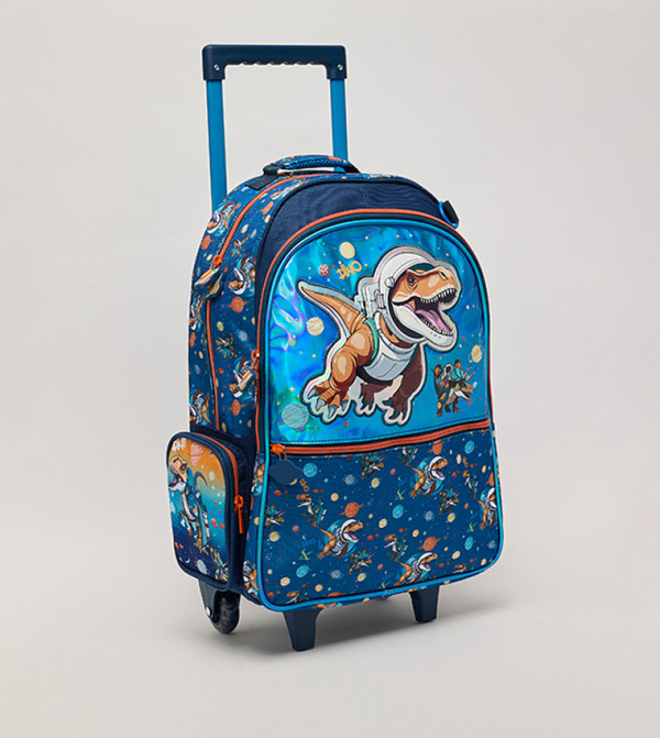 R&B  Trolley Backpack - Blue Trolley Backpack