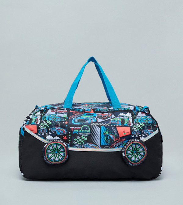 R&B  back-to-school-ready - Blue Duffel Bag