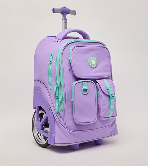 R&B  Trolley Backpack - Purple Trolley Backpack