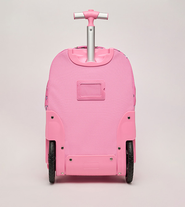 R&B  Trolley Backpack Set - Pink Trolley Backpack Set