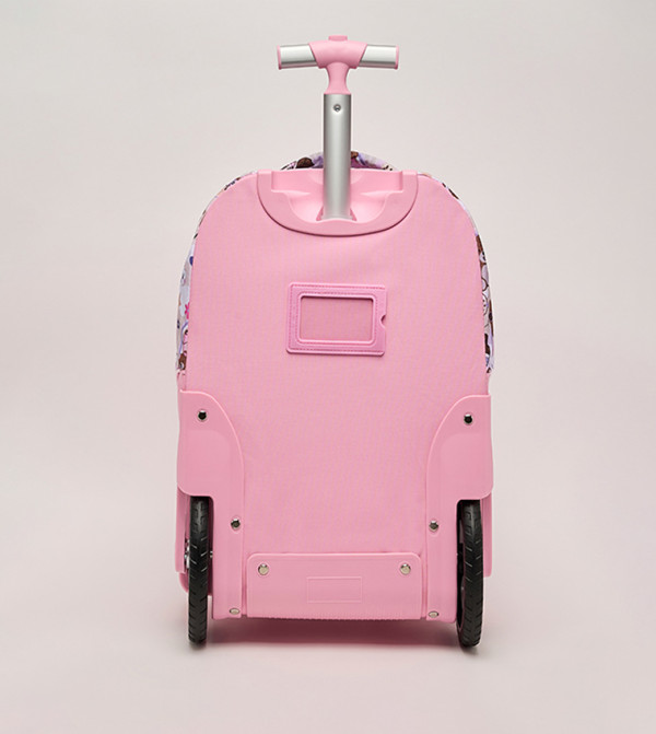R&B  Trolley Backpack Set - Pink Trolley Backpack Set