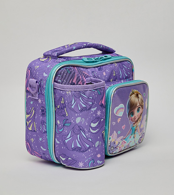 R&B  back-to-school-ready - Purple Lunch Bags
