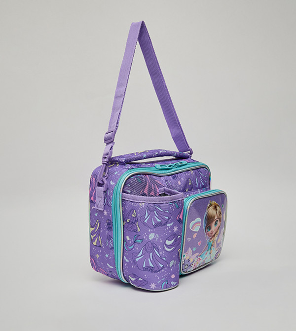 R&B  back-to-school-ready - Purple Lunch Bags
