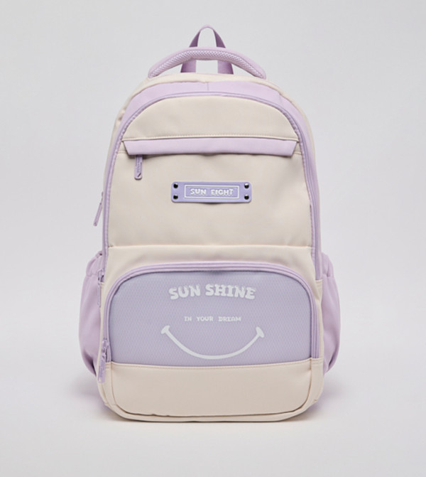 R&B back-to-school-ready - Purple Backpacks