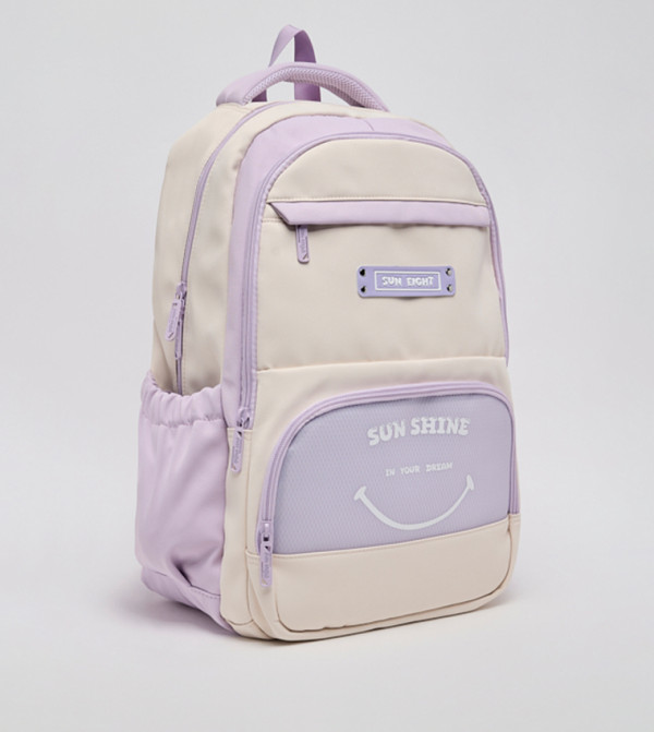 R&B back-to-school-ready - Purple Backpacks