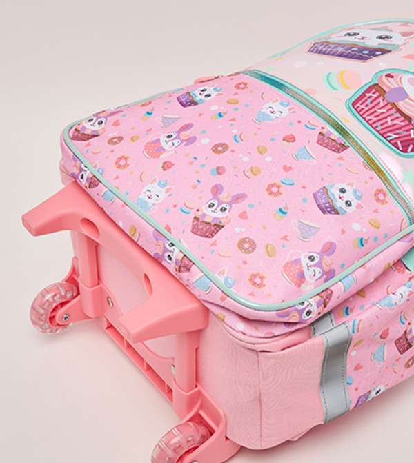 R&B  Trolley Backpack - Pink Trolley Backpack