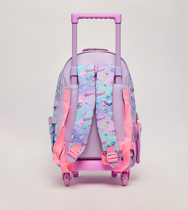 R&B  Trolley Backpack - Purple Trolley Backpack