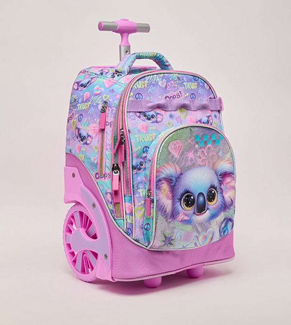 R&B  Trolley Backpack - Purple Trolley Backpack