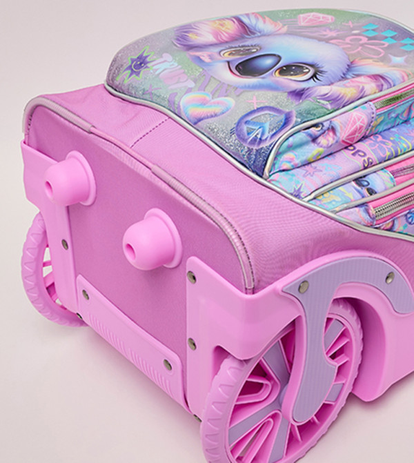 R&B  Trolley Backpack - Purple Trolley Backpack