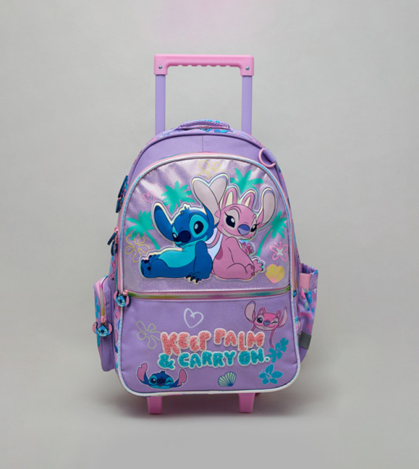 R&B  Trolley Backpack - Purple Trolley Backpack