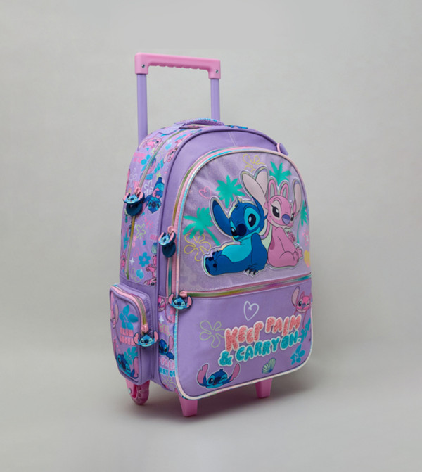 R&B  Trolley Backpack - Purple Trolley Backpack