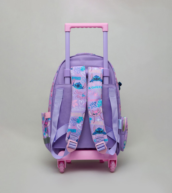 R&B  Trolley Backpack - Purple Trolley Backpack