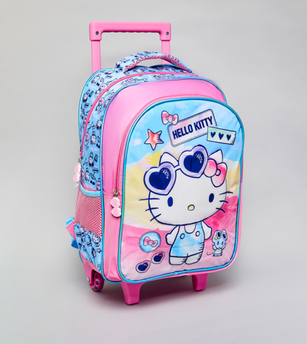 R&B  Trolley Backpack Set - Pink Trolley Backpack Set