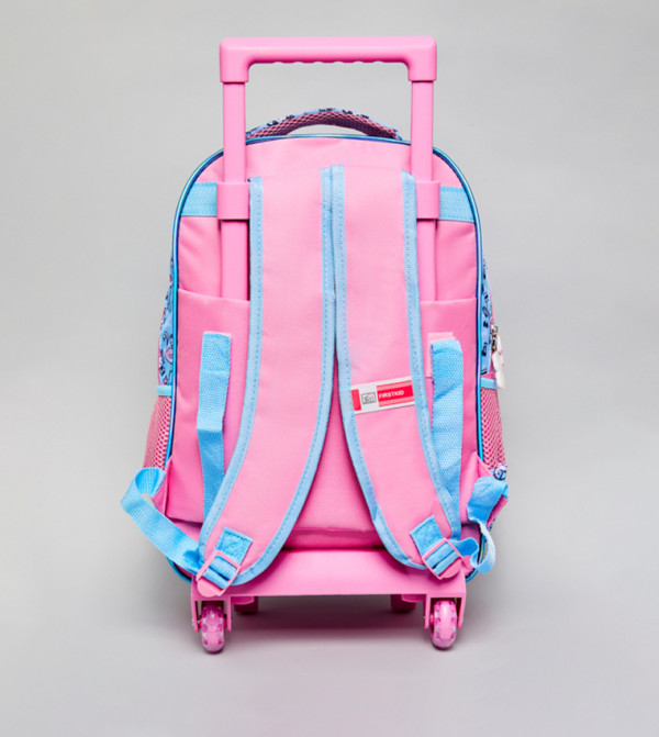 R&B  Trolley Backpack Set - Pink Trolley Backpack Set