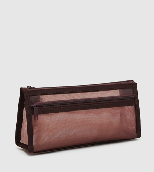أر آند بي  مقلميات - بني  Pencil Case