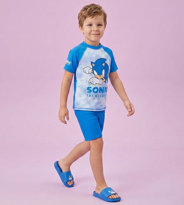 R&B  Swim Wear - Blue Swim Sets