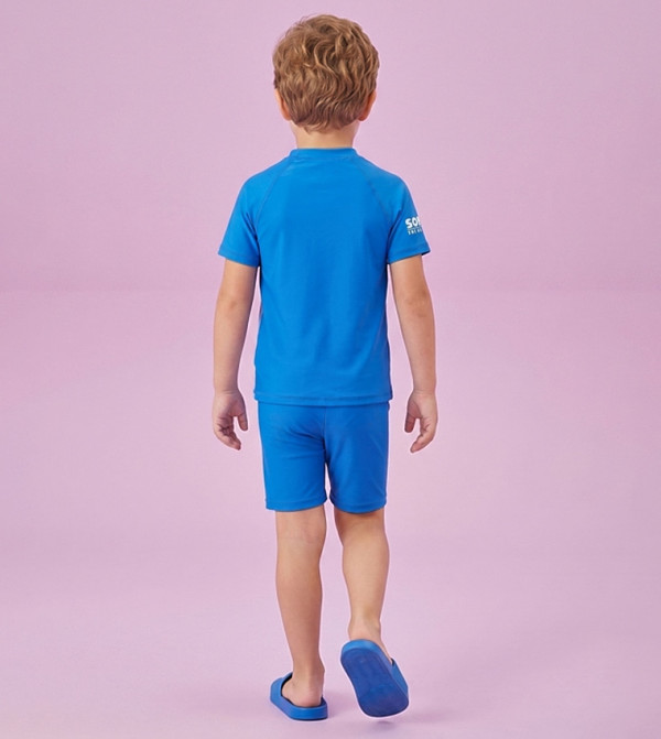 R&B  Swim Wear - Blue Swim Sets