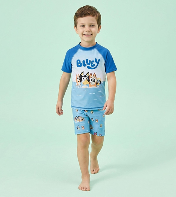 أر آند بي  ملابس سباحة - أزرق Swim Sets