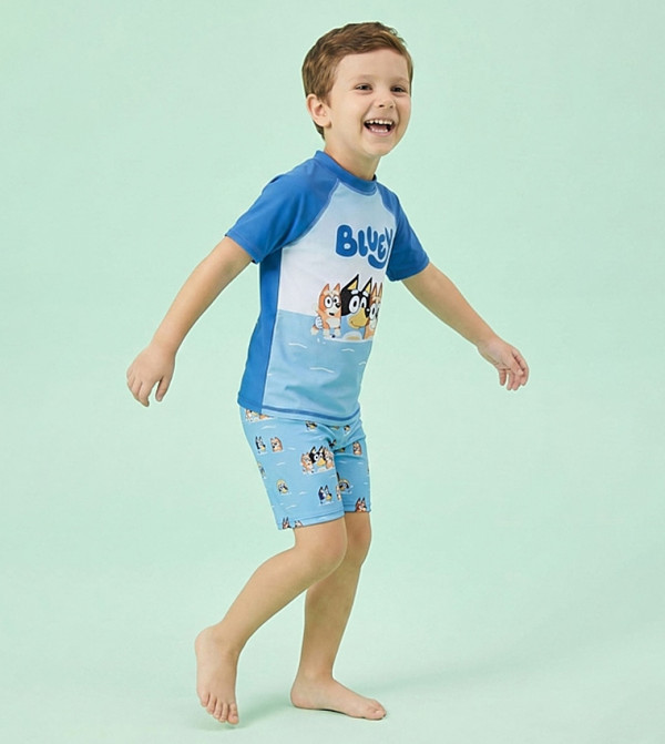 أر آند بي  ملابس سباحة - أزرق Swim Sets