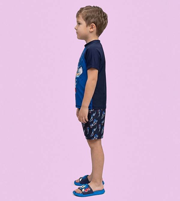 R&B  Swim Wear - Blue Swim Sets