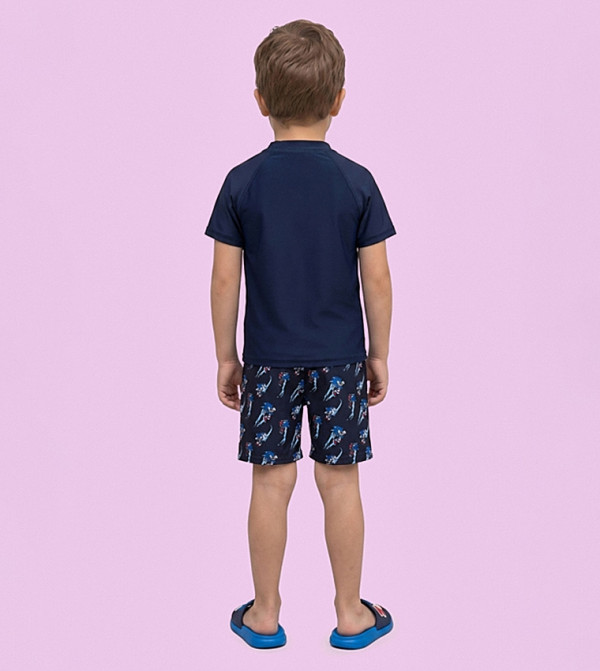 R&B  Swim Wear - Blue Swim Sets