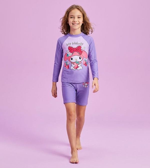 R&B  Swim Wear - Purple Swim Sets