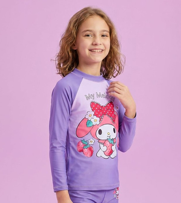 R&B  Swim Wear - Purple Swim Sets