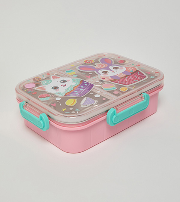 R&B  Lunch Boxes - Pink Lunch Box