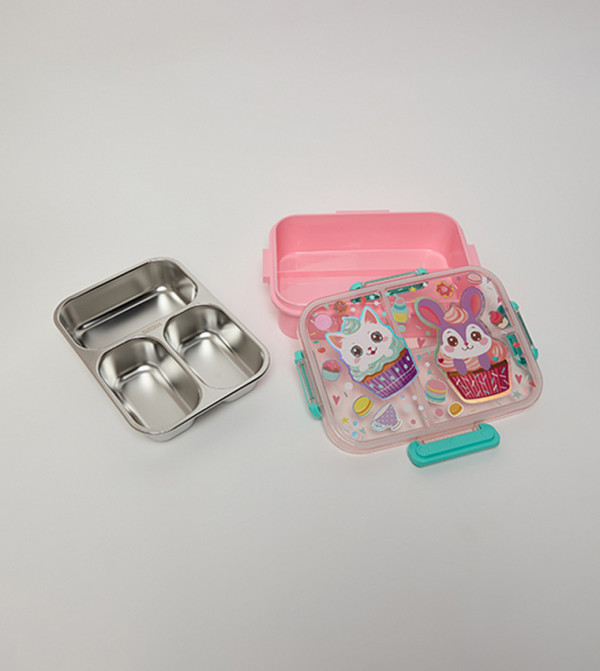 R&B  Lunch Boxes - Pink Lunch Box