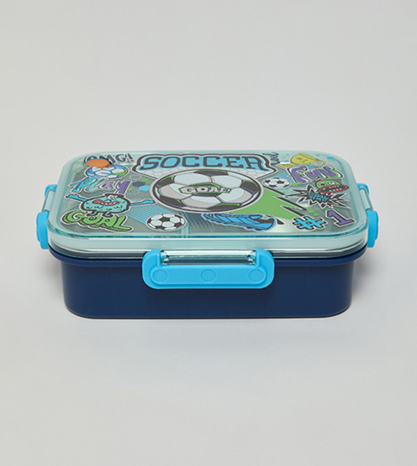 R&B  Lunch Boxes - Blue Lunch Box