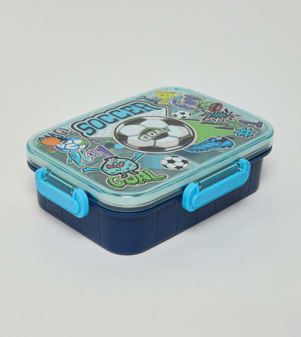 R&B  Lunch Boxes - Blue Lunch Box