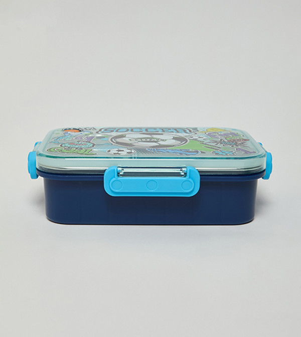 R&B  Lunch Boxes - Blue Lunch Box