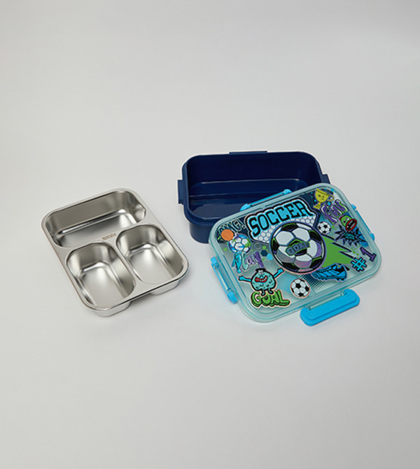 R&B  Lunch Boxes - Blue Lunch Box
