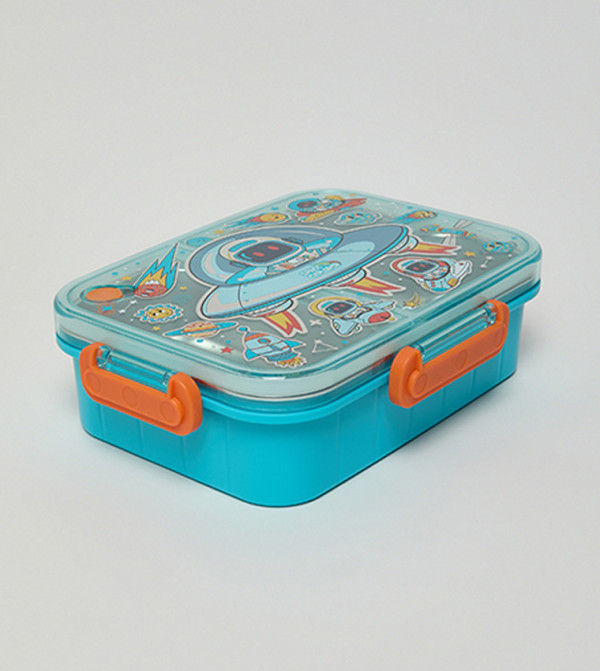 R&B  Lunch Boxes - Blue Lunch Box