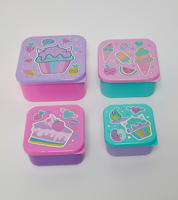 أر آند بي  علب غداء - متعدد Lunch Box