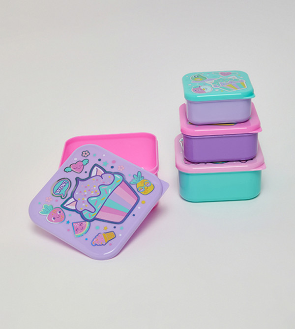 أر آند بي  علب غداء - متعدد Lunch Box