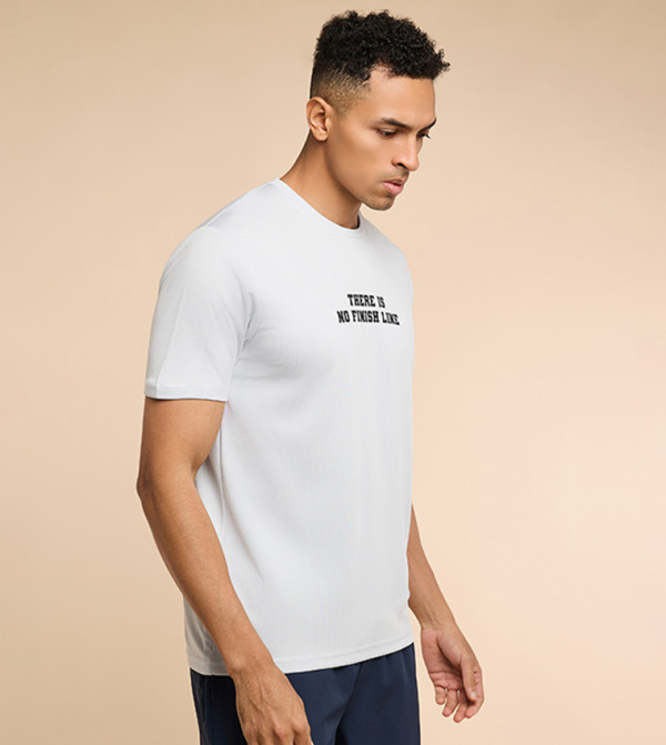 R&B  T-Shirts & Vests - Grey T-Shirts & Vests
