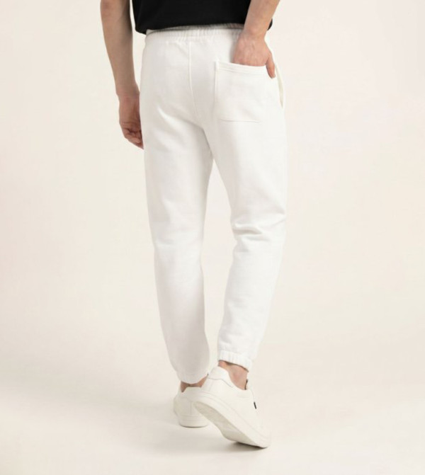 R&B  Joggers - White Joggers