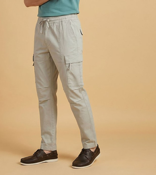 أر آند بي  بناطيل كارجو - بيج Cargos