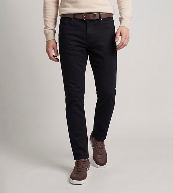R&B  Slim Jeans - BLACK Slim Jeans