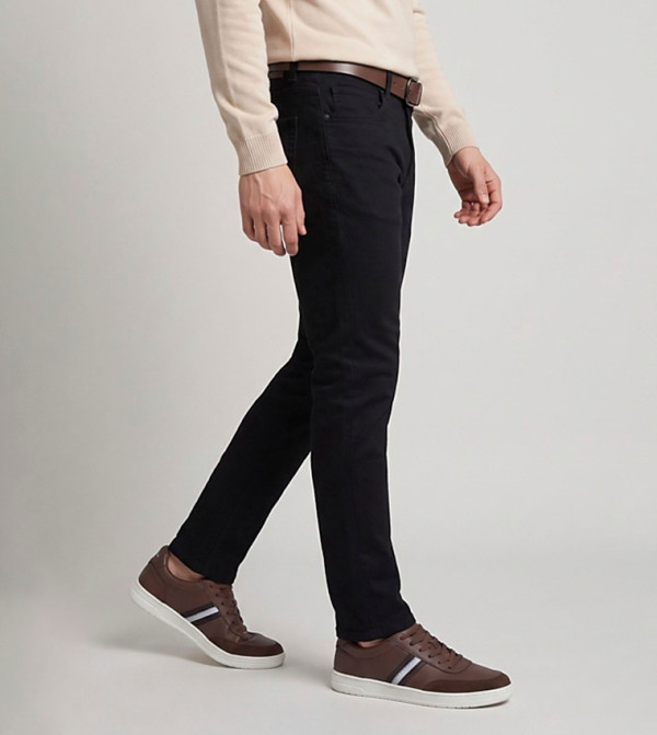 R&B  Slim Jeans - BLACK Slim Jeans