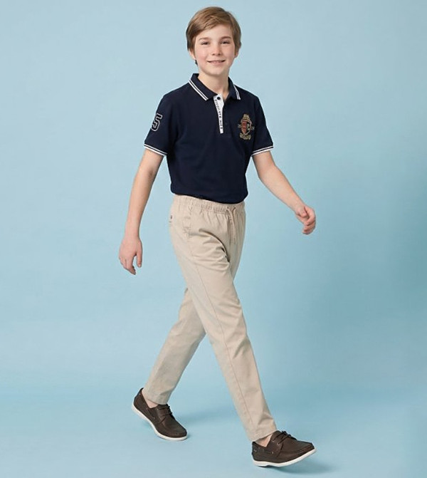 R&B  Trousers & Pants - Beige Trousers & Pants
