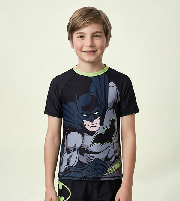 أر آند بي  ملابس السباحة ذات الأرجل - أسود ملابس السباحة ذات الأرجل