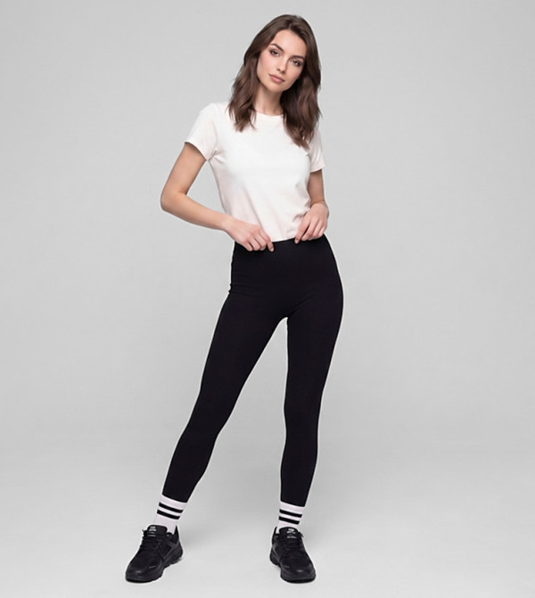 أر آند بي  ليقينز - أسود leggings