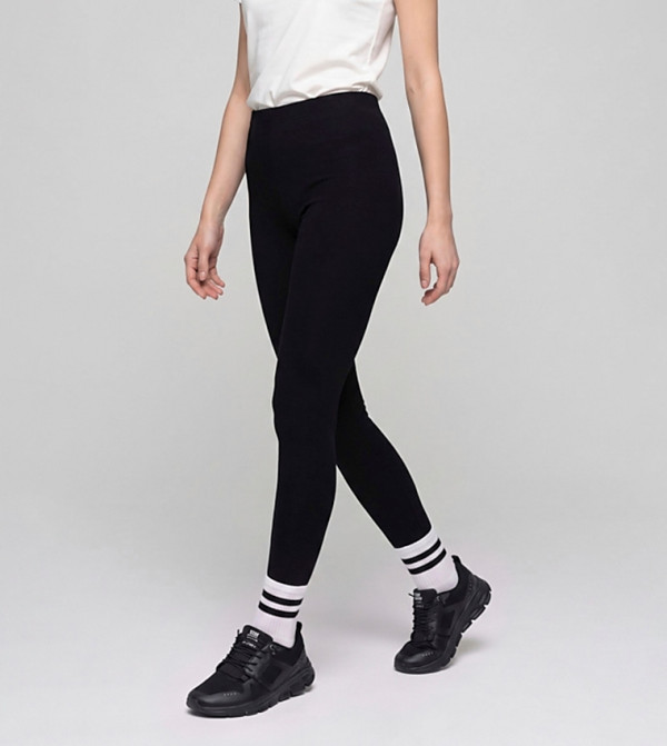 أر آند بي  ليقينز - أسود leggings
